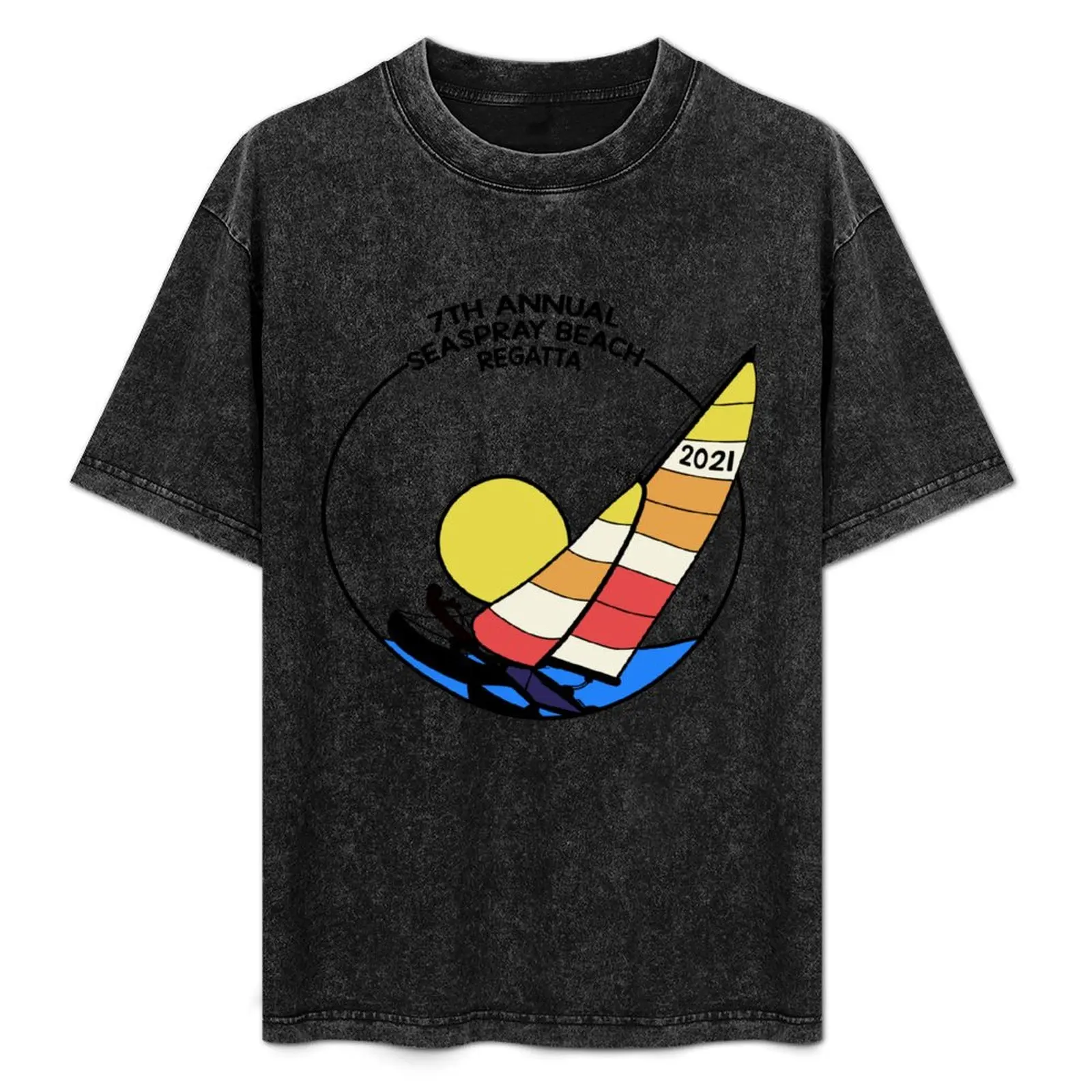 Camiseta Regatta 2021, suave, informal, de manga corta, de algodón