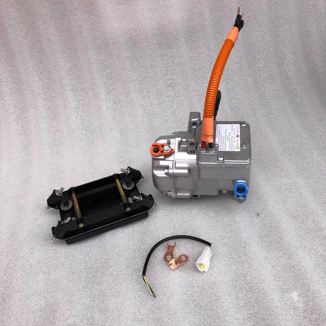 Universal 12V Electric Ac Compressor 12 Volt Air Conditioner Truck Electric Compressor