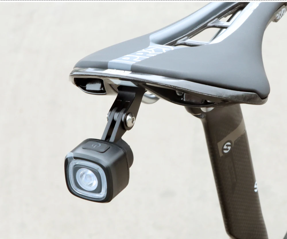 Deemount-Lichthalter für Magicshine RN120 SEEMEE 60 100 180 200 300 Rücklicht mit GoPro-Anpassung MTB-Fahrradsattelhalterung – Detail 9