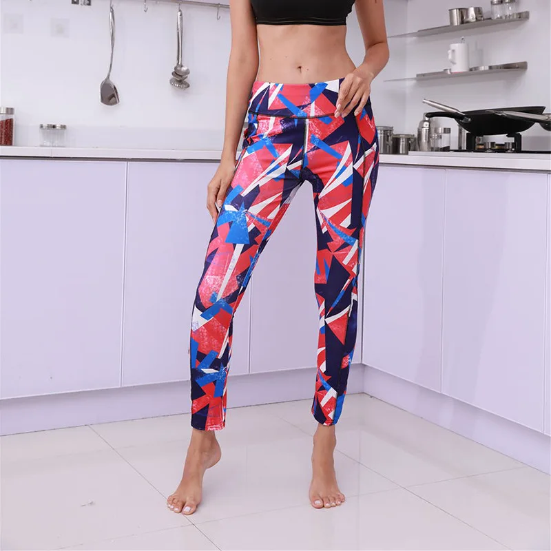 Ladies Casual Waist Fitness Leggings 3D Printe Women Sport Push Up Leggings Boot Pants Workout Leggings Clothes For Women  2023