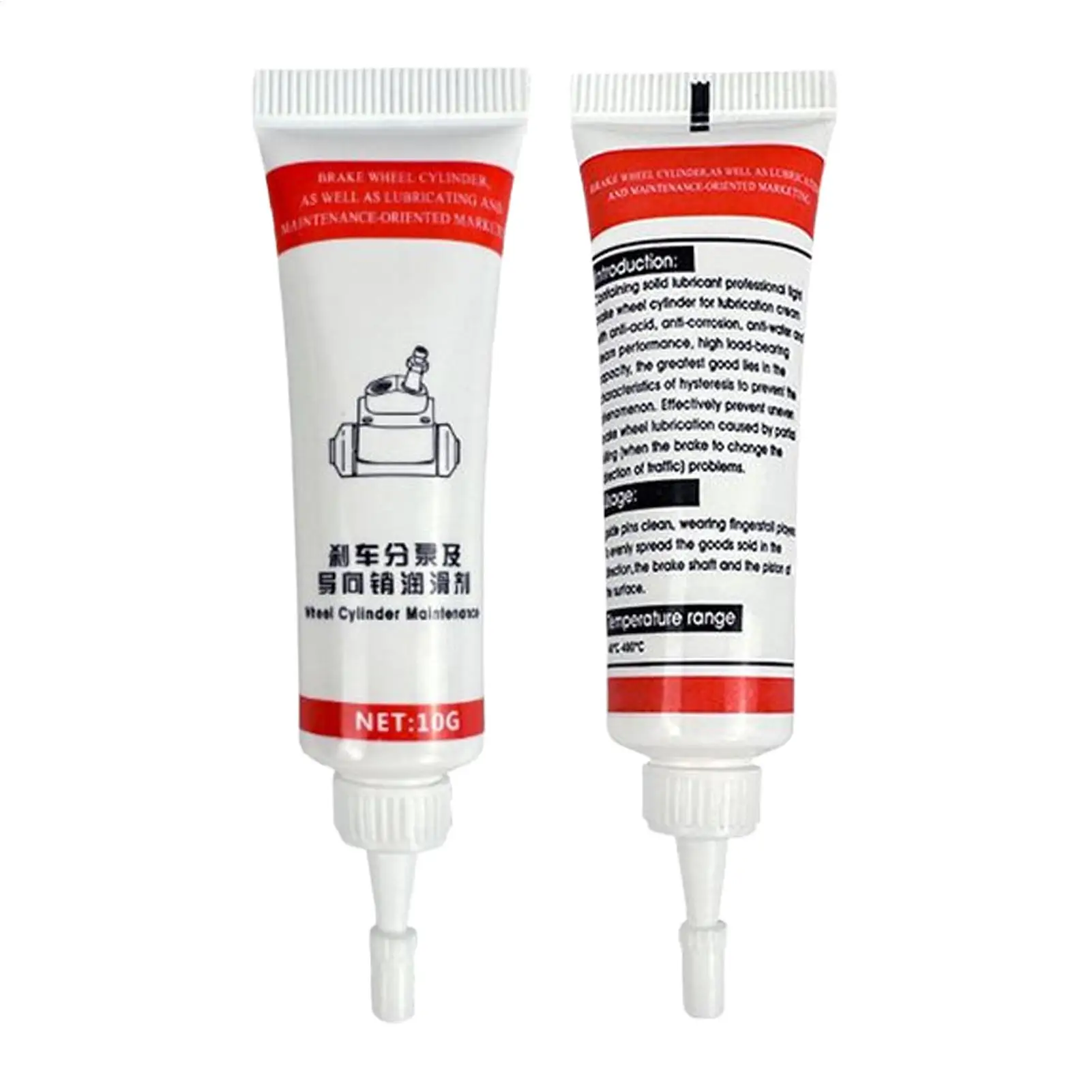 10g Brake Pin Grease Squeal Stopper Lube Moisture Proof Long-lasting Rust Squeal Eliminating Brake Lubricant Car Efficient