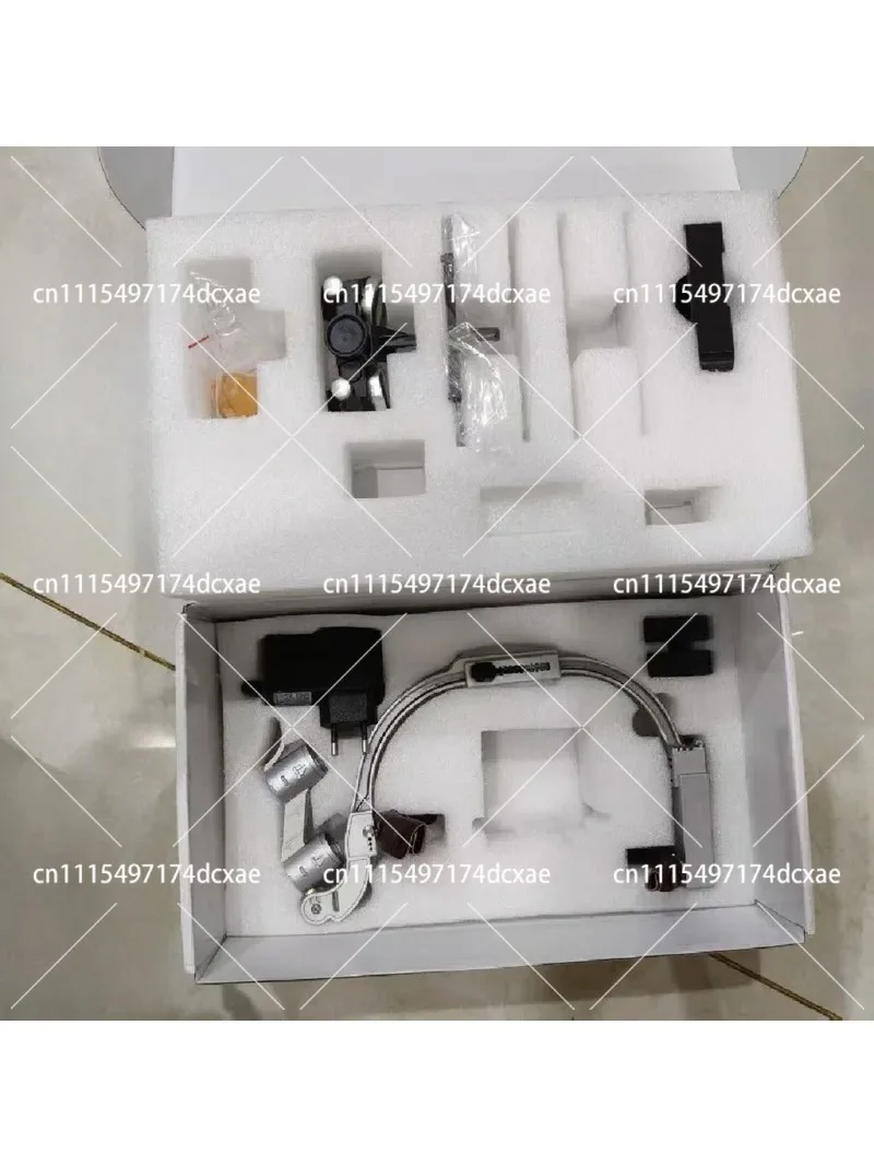 2.5X 3.5X LED Magnifying Headband Glasses with 5W Light for Lab Repair
