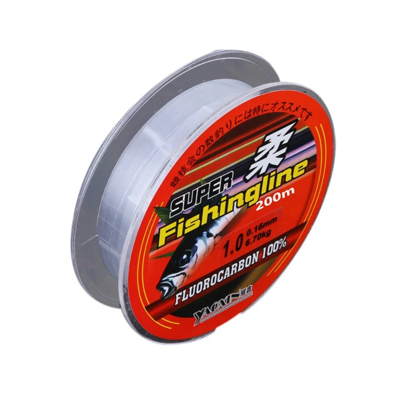 200M Fishing Line Japan 100% Nylon Line Not Fluorocarbon Fishing Tackle Not Multifilament line nylon peche