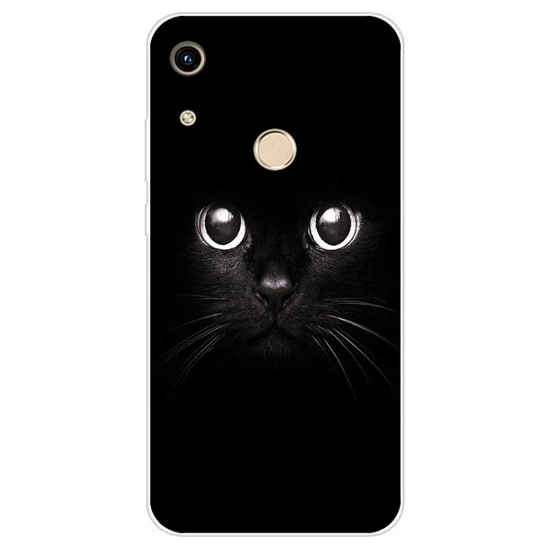 For Honor 8A Case For huawei honor 8A Case Silicon TPU back Phone Cover For Honor 8A JAT-LX1 8 A Honor 8A prime Panda tiger cat