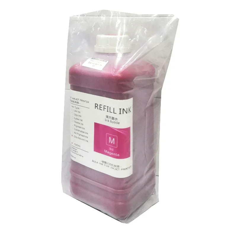 1000ML Eco-Solvent Ink For Epson DX4 DX5 DX6 DX7 DX10 XP600 Printhead for Mimaki JV33 CJV300 JV5 CJV150 CJV160 image 5
