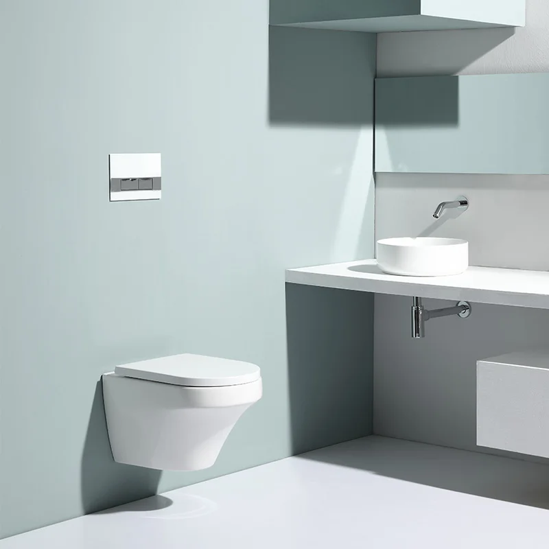 New Coming High End New vortex 4.5 L Wall-hung Toilet Wall Toilet Set Hanging Toilet Complete Set