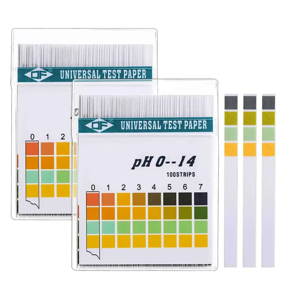 Universal PH 0-14 100PCS Litmus Test Paper Liquid PH Test Strips Alkaline Acid Water Soil Special Acidity Indicator Papers