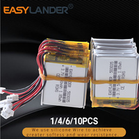 Silicone Wires 3.7V 500mAh 503035 JST2.0mm 2Pin Rechargeable Lithium Li-ion Polymer Battery Lipo Batteries
