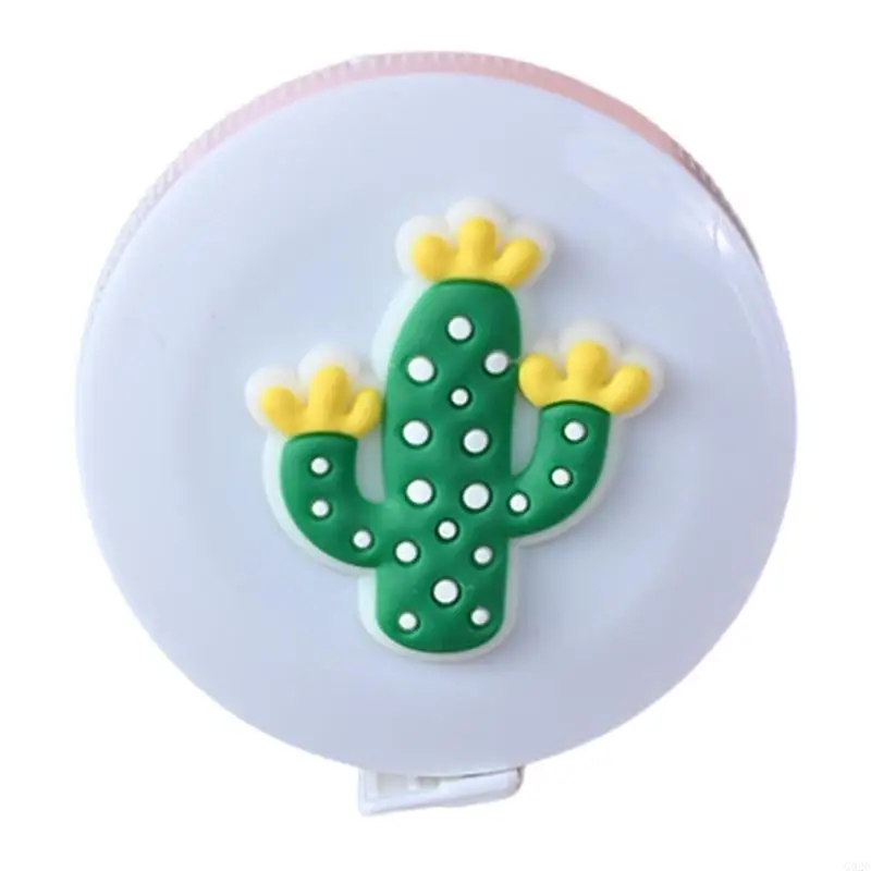 G92C Durability 150cm Mini Retractable Measuring Tape with Comfortable Grip Round for Sewing and Crafting Needs