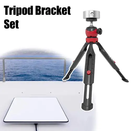 Imagen 2 del producto Para Starlink Mini trípode montaje altura ajustable inclinación Ethernet satélite trípode soporte montaje para Starlink Mini Kit