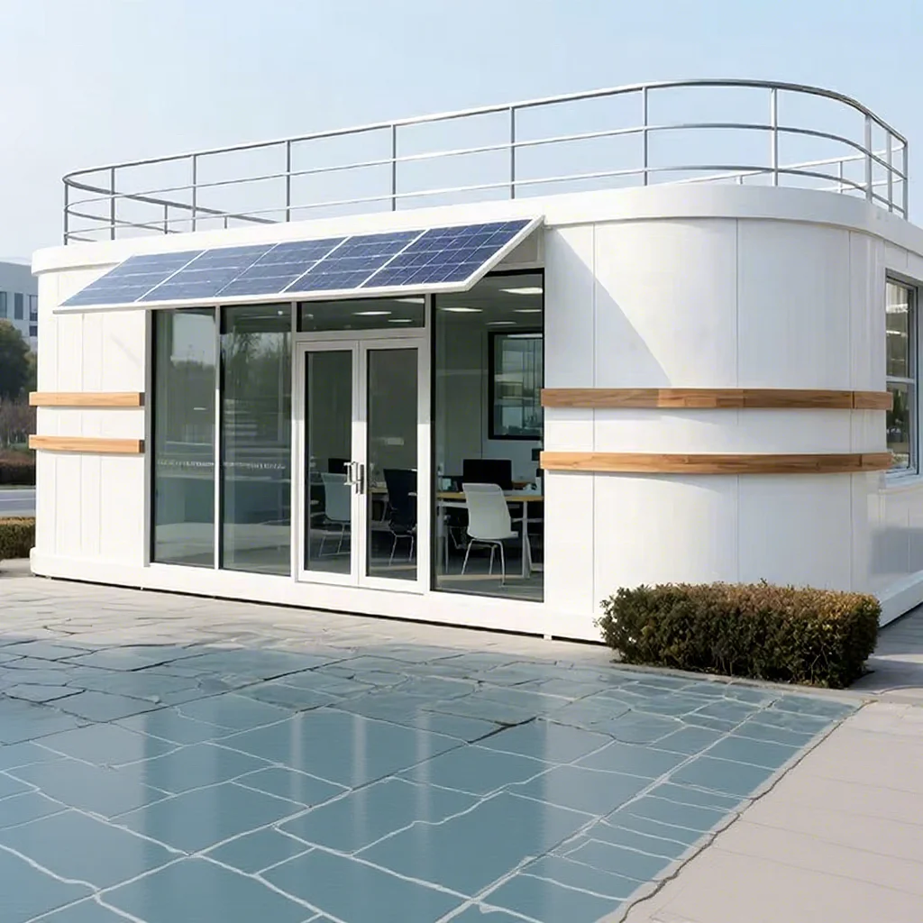 30ft Expandable Prefab Folding House Modular Container Home 3 Bedrooms Modern Light Steel Design for Office Apartment /Hotel Use