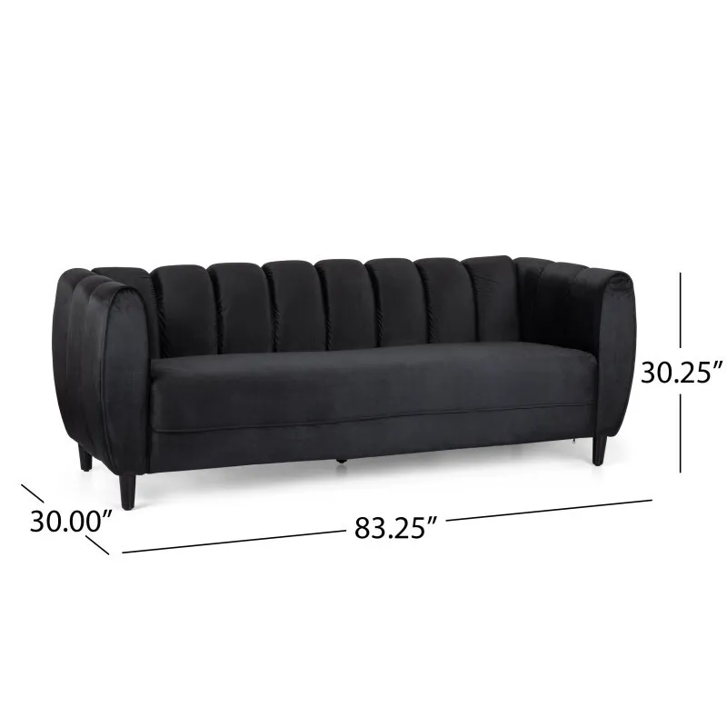 Conforto elegante, ideal para decoração moderna da sala de estar, assento de pelúcia, acento elegante para casa, assento confortável