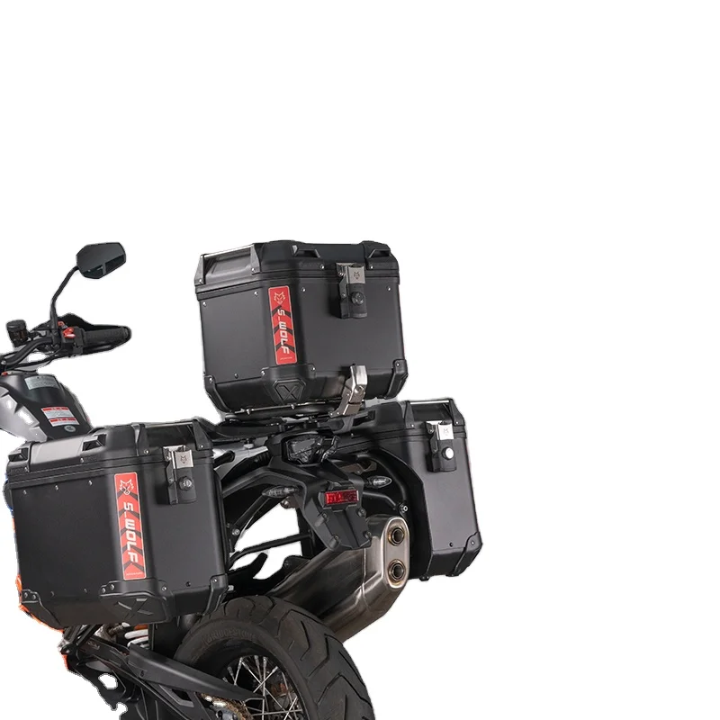 

For F750/F850/R1200/R1250GS/ADV Aluminum Alloy Side Trunk with Three Boxes Motorcycle Accessories