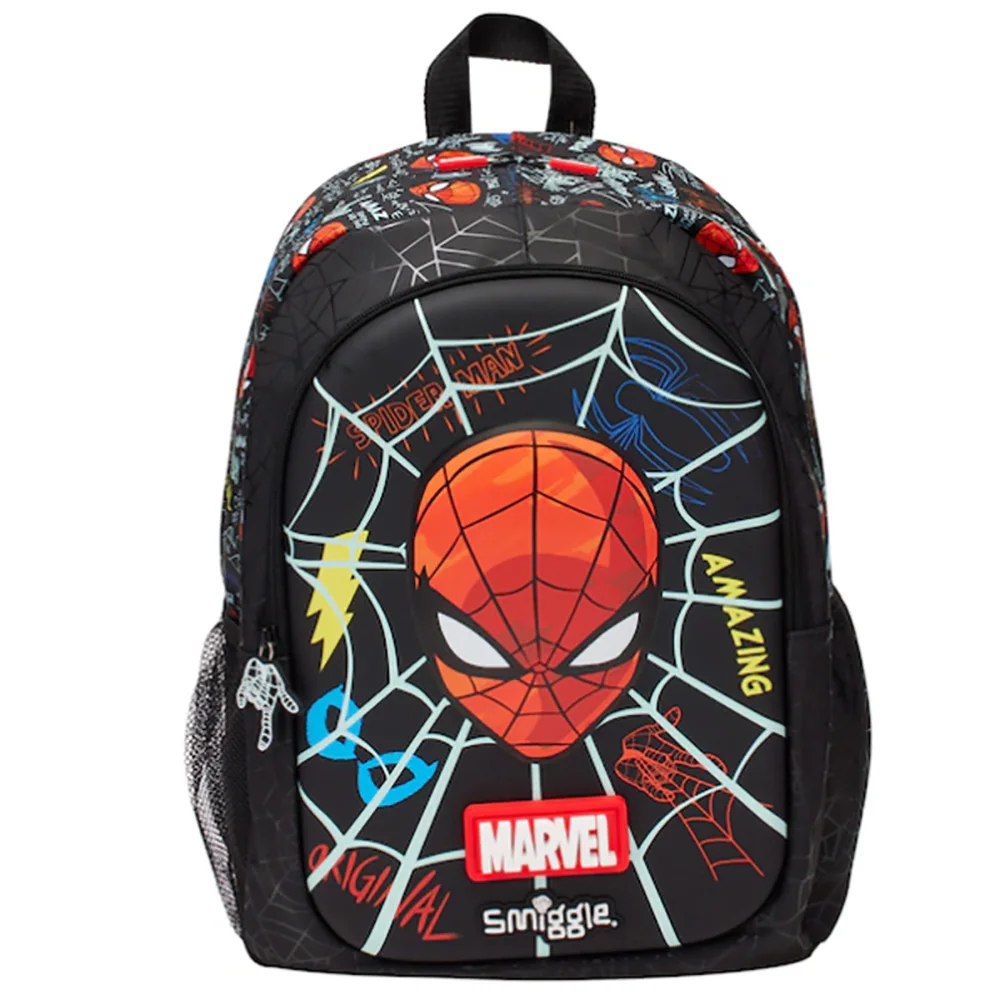 Marvel Spiderman Children Stationery Student School Bag Crossbody Lunch Bag Lunch Box Wallet Pencil Case Water Cup Birthday Gift