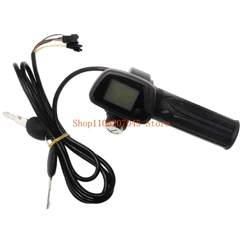 37cd Anti Theft Enabled Curved Digital Speed Sensor Grip with Long Lasting Lithium Batteries Operate for Motorcycle Control