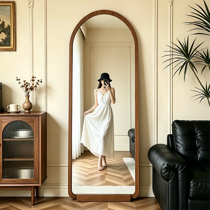 Full Body Makeup Mirror Girls Aesthetic Wall Decoration Living Room Standing Mirror Funky Luxury Spiegel Wand Home Decorations