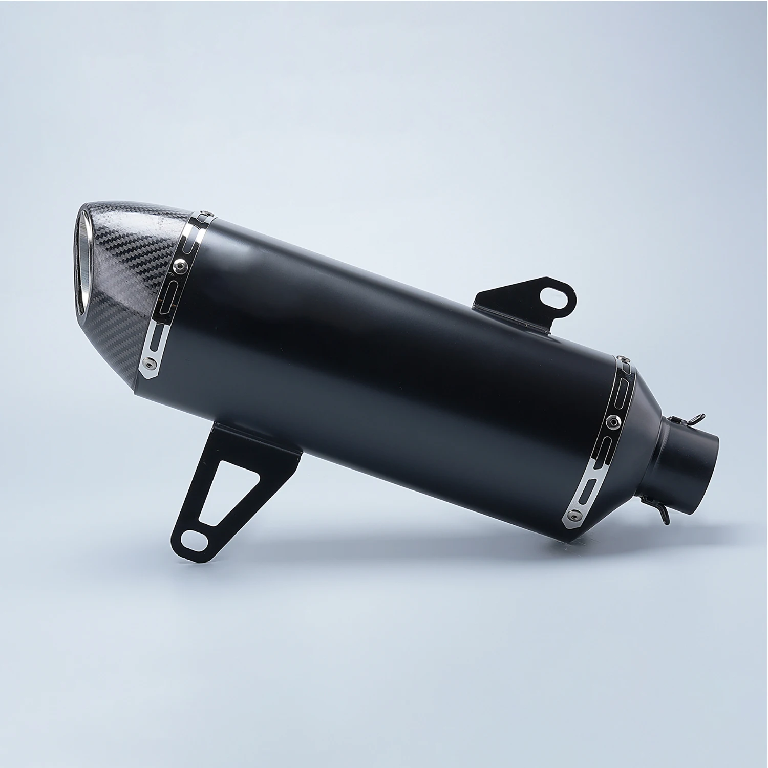 

for XMAX300 carbon fiber moto exhaust Pipr tail section modification suitable models Connecting Slip-on Muffler Escape Tailpipe