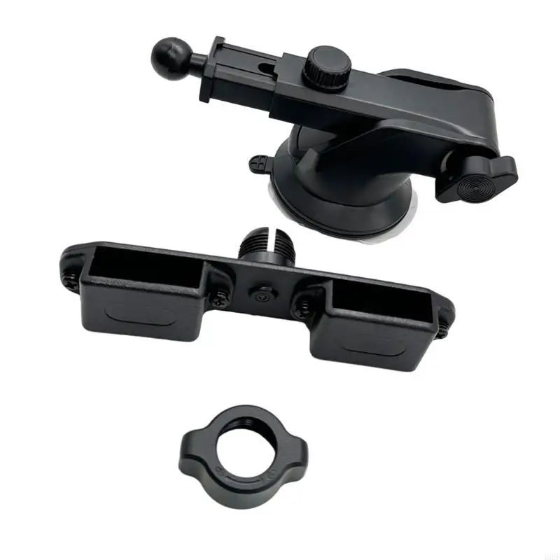462E Car Mount Stand Universal Vehicle Radios Mount for Double Communication Devices