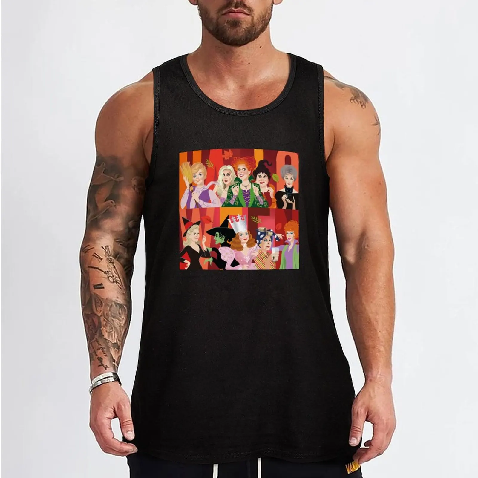 We are Witches! Tank Top Muscle fit Vests anime top