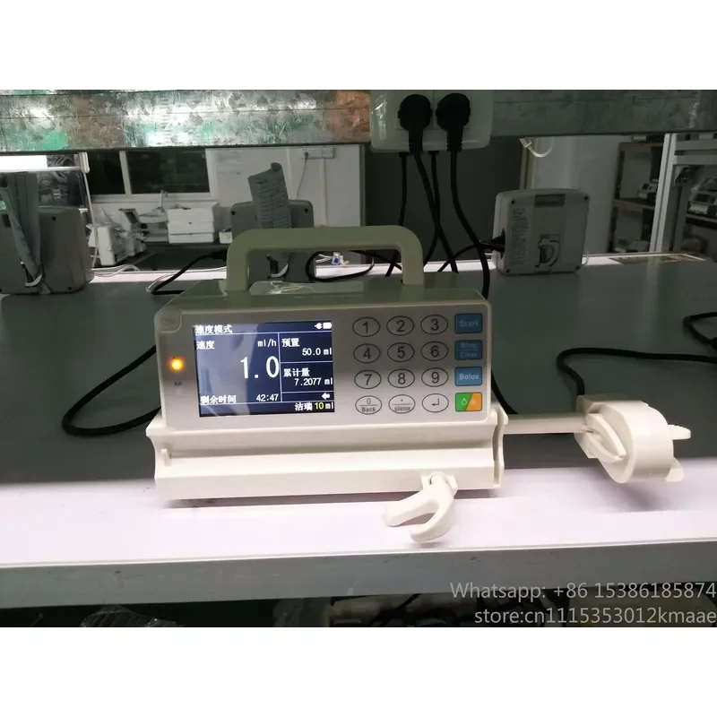 Vequyn Portable Veterinary syringe infusion Pump – CE & ISO Certified for Pets and Livestock