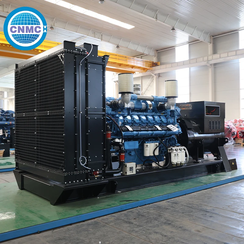CNMC Open-Frame Generator 50KW 80KW 100KW Genset Customizable Emergency Power For Factory Commercial Applications CE Certified