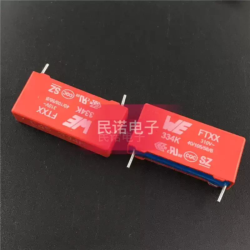 10-100pcs safety calibration film capacitor WE FTXX 275V 310VAC 0.33UF 334 330NF P22.5mm