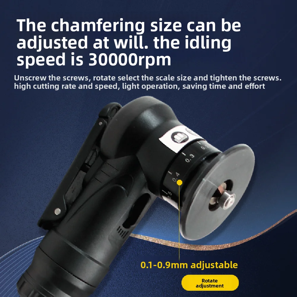 Professional Mini Pneumatic Air Chamfering Machine Wholesale Pneumatic Chamfer For Metal Steel Aluminum PVC Wood