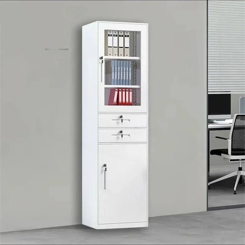 & Modern Office Steel File Cabinets Metal Home Storage Locker with Lock Large-Capacity Archival Filing Cabinets Office Furniture