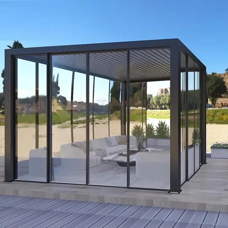Customized Adjustable Outdoor Waterproof Gazebo for Garden Pergola