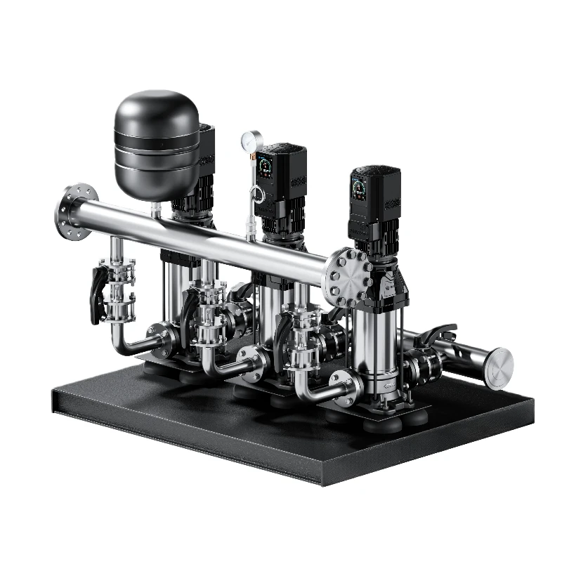 Skid Mounted Integrated Smart Heat Exchange Unit Central Heating HVAC Industrial Hot Water System