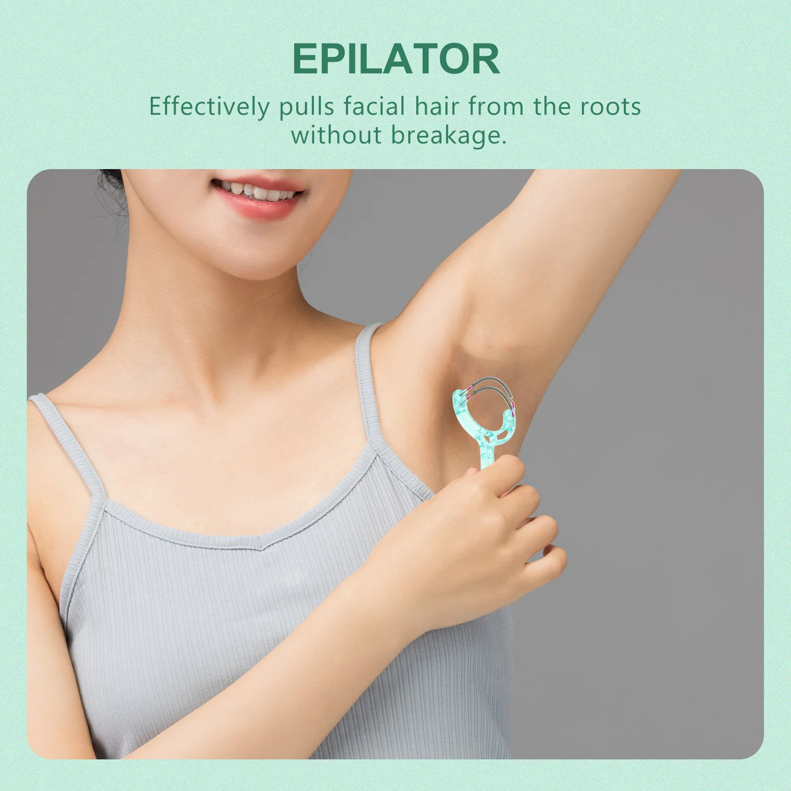 

Facial Hair Remover Spring Shaver Abs Epilator Portable Face Hair Removal Tool Efficient Root Pulling Results Longer Lasting