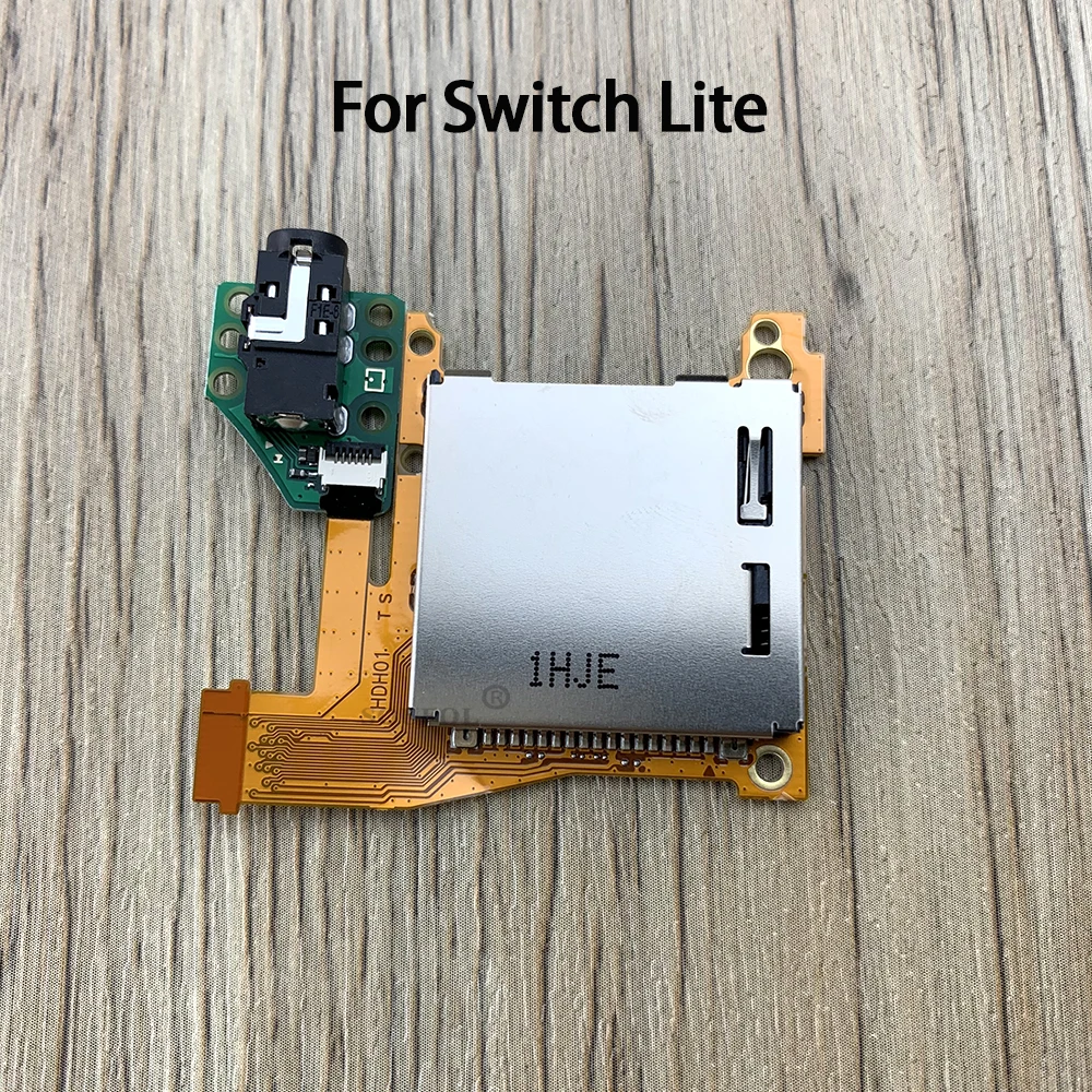 For Nintend Switch OLED Audio Game Cartridge Micro SD Card Reader For Switch Lite Game Card Slot Socket Headphone Board