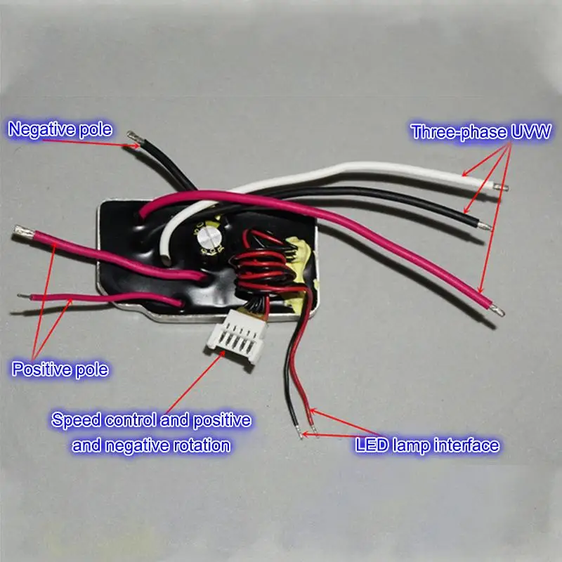 Electric Tool Brushless Motor Drive Board 18V 20V 15-22V 300W With Hall Sensor For Free Forward And Reverse Operation