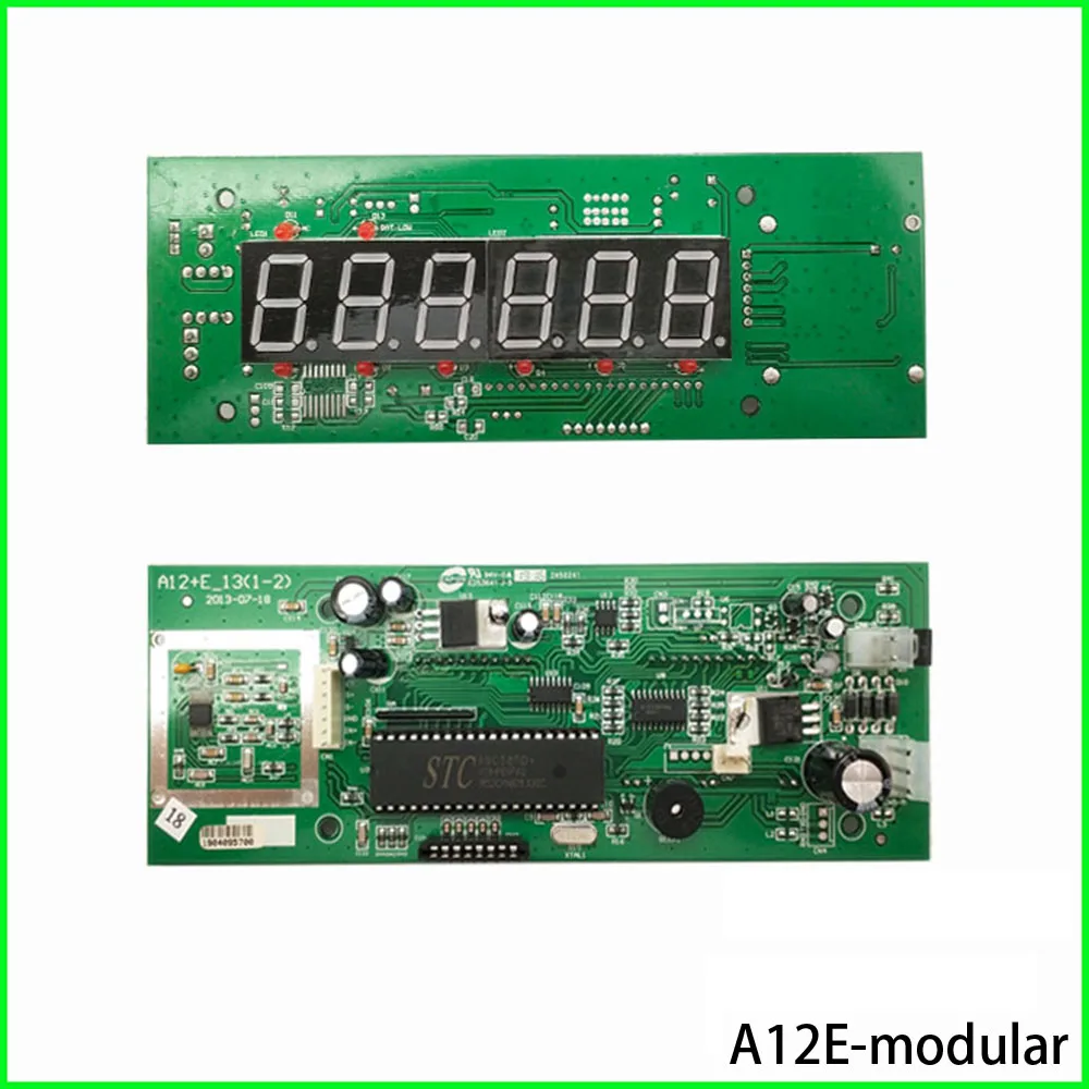 Original xk3190-a12 + e monitor de pesagem led mainboard rs232 placa de circuito módulo chave adesivo