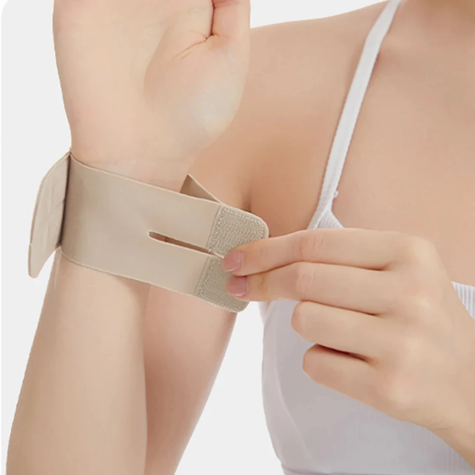 1PC Portable Adjustable Thin Pain Wrist Band Brace Injury TFCC Tear Injury Brace Men Women Sports Yoga Soft Ulnar Fix Wrist Band