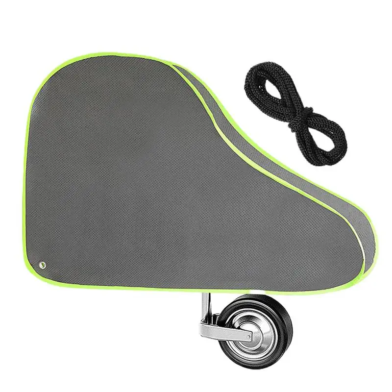 RV Tow Hitch Cover Trailer Hitch Lock Covers With Reflective Strips Waterproof Non-Woven Hitch Ball Cover For Trailer RV Caravan