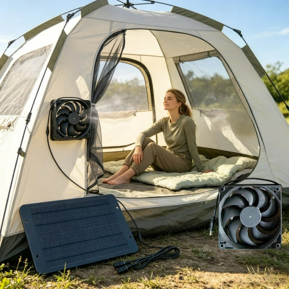 Outdoor Power Vent - Ежедневное наружное вентиляционное оборудование на солнечных