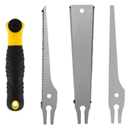 Japanese Hand Saw Sharp High Carbon Steel Pull Saw Ergonomic Non-slip Flush Cut Saw Cutting Trimming Tool for Woodworking