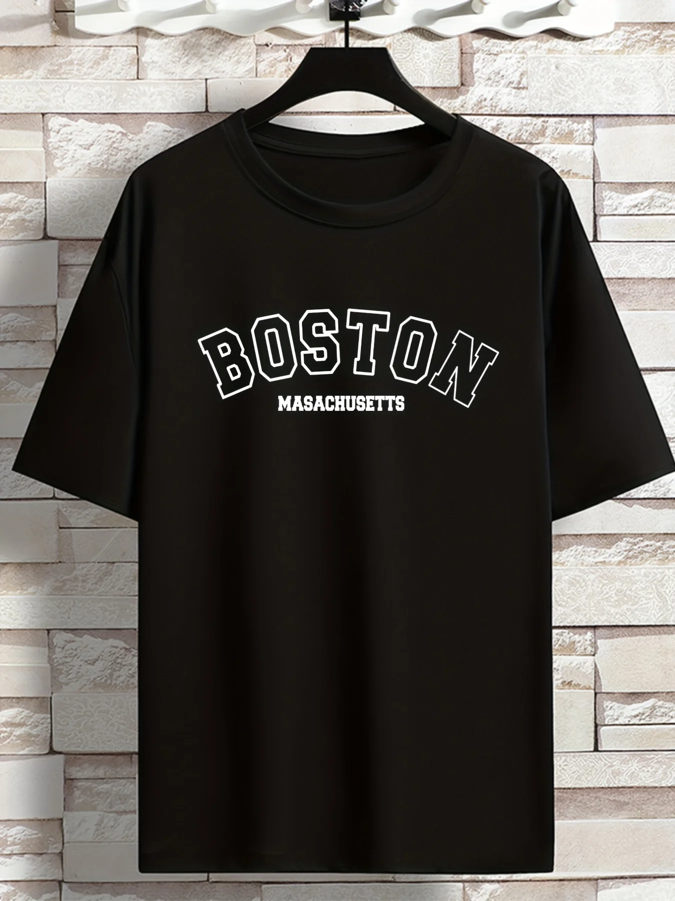 Camiseta Boston Graphic: Algodón premium 220 g Estampado moderno Ajuste perfecto para todos