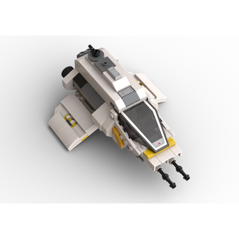 Space Movie Mini Scale MOC Building Blocks Phantom Playset Starfighter Model Ship Technology Bricks Transportation Toys Gifts