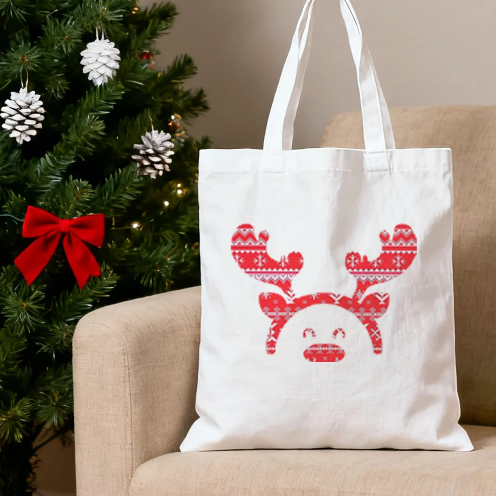 10 أوراق فينيل متماسكة على طراز عيد الميلاد مقاس 12 × 9.8 بوصة - سهلة القطع/الإزالة، مريح للكي، يعزز اهتزاز عيد الميلاد #5