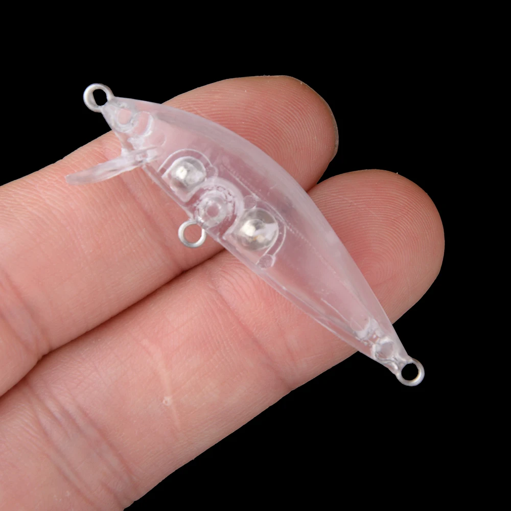 Chan’sHuang micro señuelos flotantes sin pintar – cebo artesanal - imagen 4