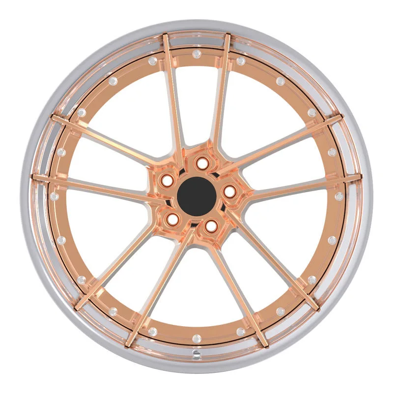 18-22 Inch Deep Dish Deep Concave 2-Piece Forged T6061 Aviation Aluminum Sport Car Rims Universal Aftermarket Wheels