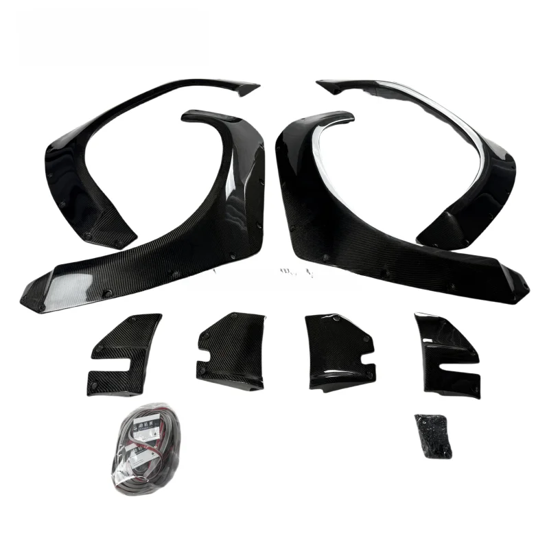 Carbon Fiber Wide Body Wheel Arch Mudguard Fender Flares for Car
