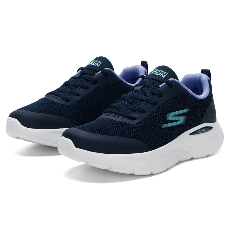 

Skechers Go Run Lite Running Shoes Are Cushioned, Comfortable and Lightweight Women's Shoes for Sports and Leisure 129425-Nvlv