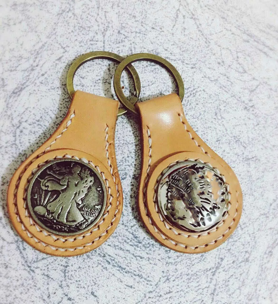 leather craft template wood plate die cutting knife mould key ring decoration button hand punch tool set deri el aletleri