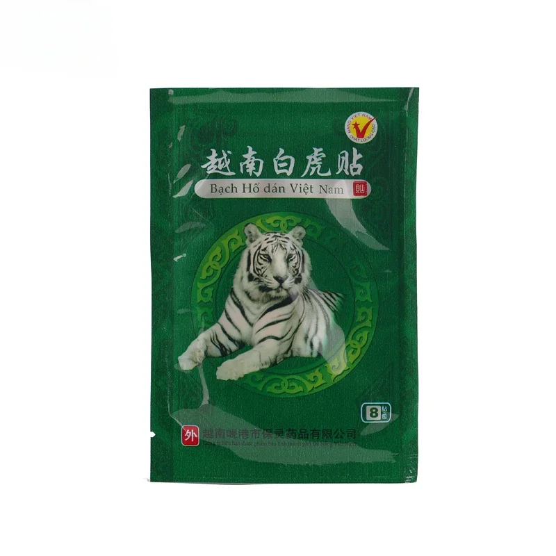 40pcs Tiger Patch Arthritis Shoulder Muscle Vietnam Tiger Patch Fast Acting Meridian Herbal Healthcare Long Lasting Patch