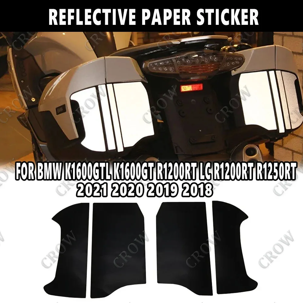 

K1600GTL K1600GT R1200RT LC R1200RT R1250RT Motorcycle For BMW Reflective Paper Sticker Side Luggage Sticker 2021 2020 2019 2018