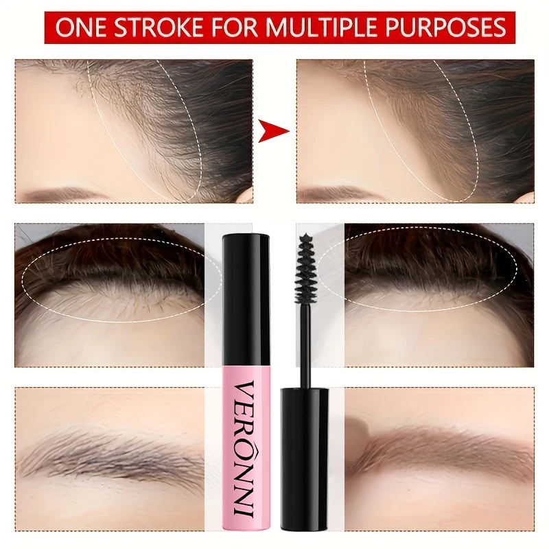 Instant Hair Color Stick Temporary Hair Dye Pen Cover Gray Root Touch‑Up Hair Concealer Stick One‑Time Hair Coloring Makeup