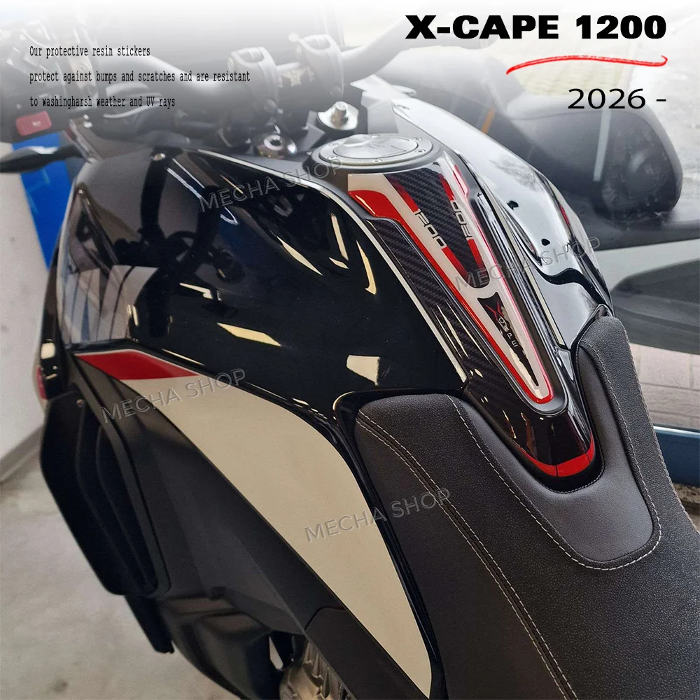 

3D накладка на бак для мотоцикла Moto Morini X-Cape 1200, аксессуары для мотоциклов, 3D-наклейка из смолы, защитный комплект 2025 2026
